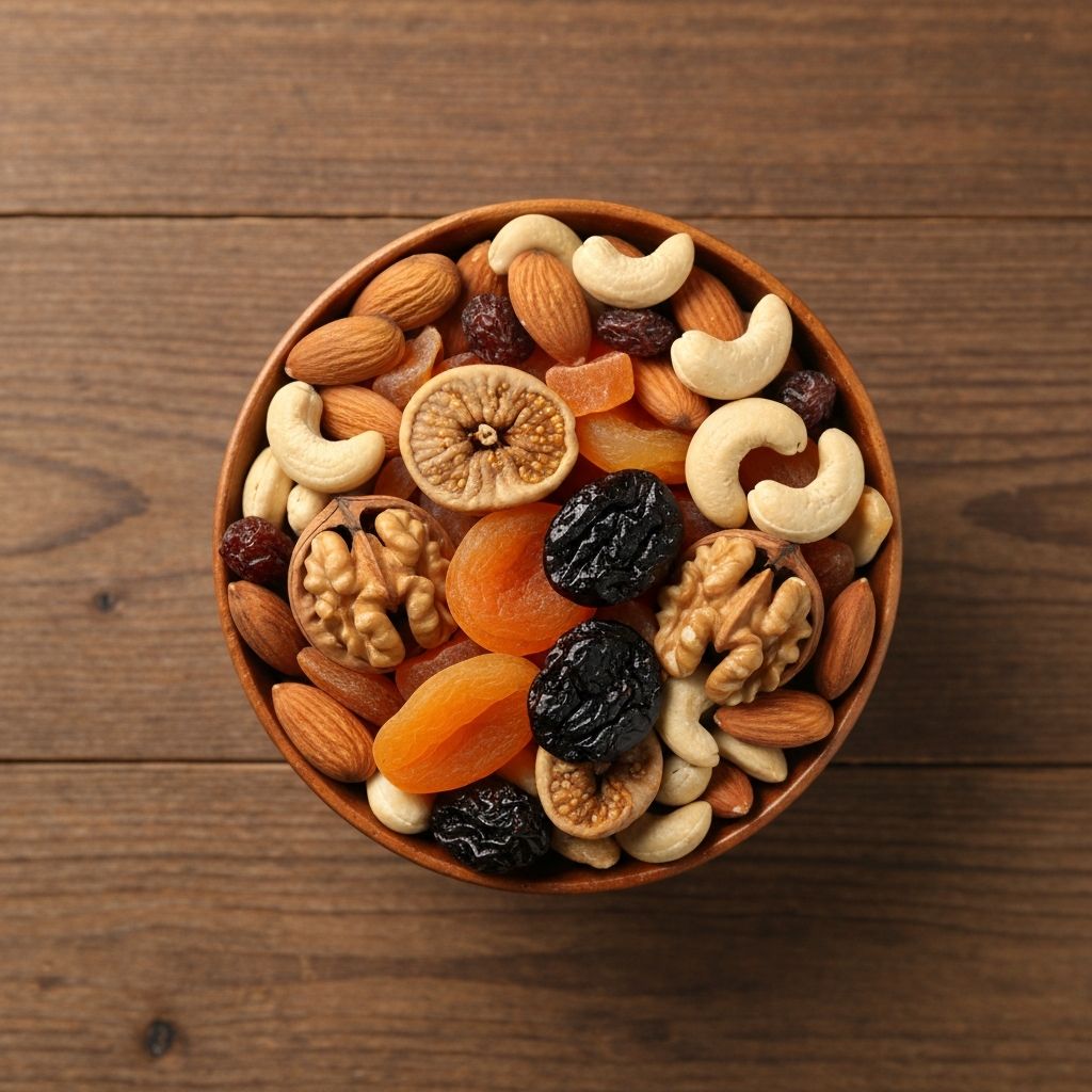 Nuts and dried fruits